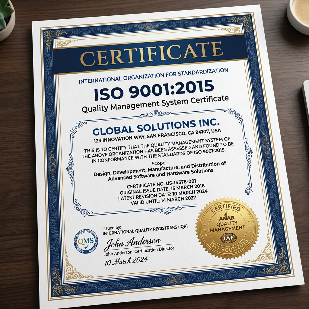 ISO 9001:2015